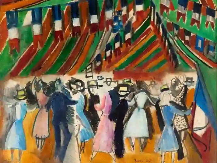 Musée d'Art Moderne peinture de Raoul Dufy