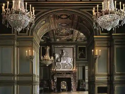 Salle Napoléon au château de Fontainebleau